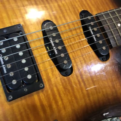 Brawley A222 Electric Guitar Strat w Case image 5