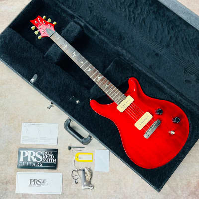 PRS McCarty Korina Soapbar Brazilian Rosewood 2007 - Vintage Cherry image 20
