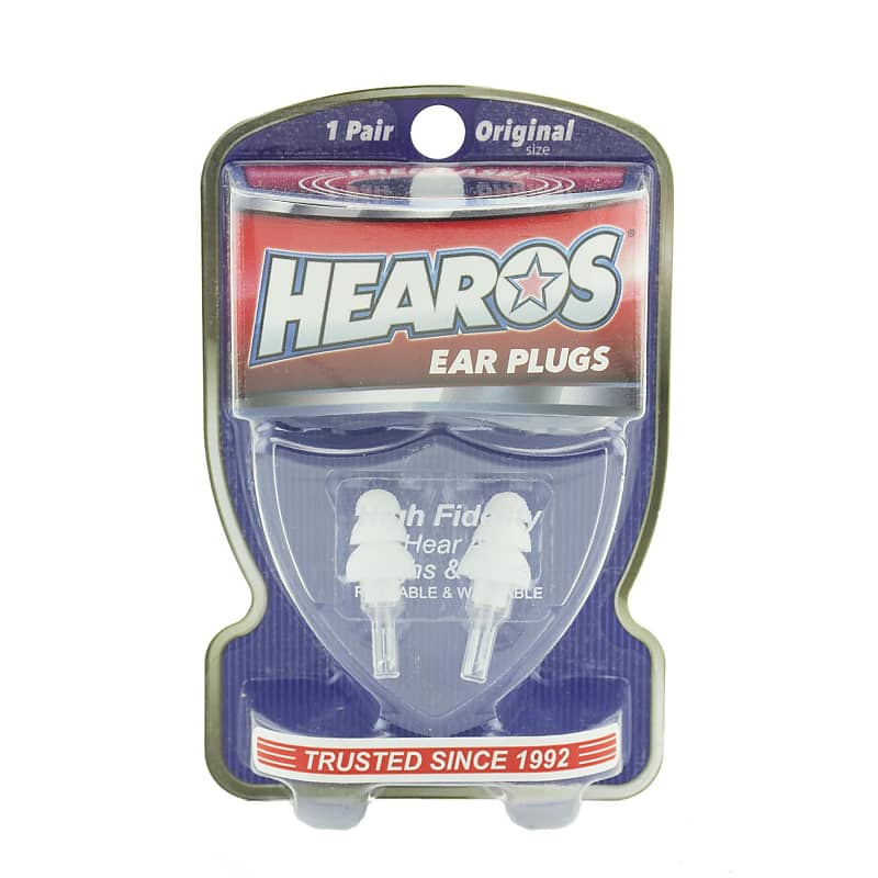 Hearos HiFi Ear Plugs With Case Reverb