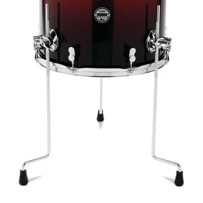 PDP Concept Maple 14x16 Floor Tom - Red to Black Fade image 3