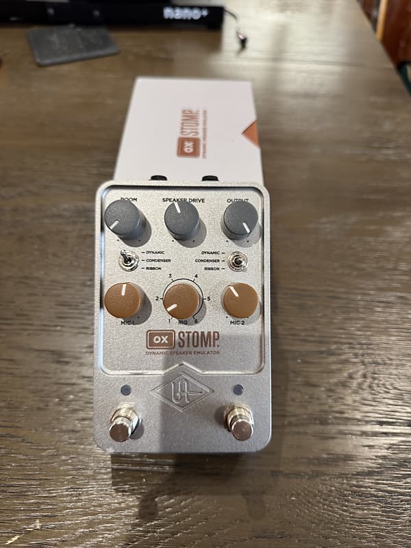 Universal Audio OX Stomp Dynamic Speaker Emulator Pedal image 1