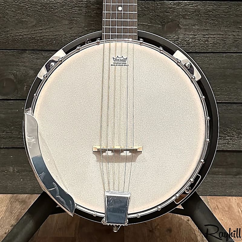 Danville BJ-06 24 Bracket 6-String Resonator Banjo Banjitar Guitar image 1