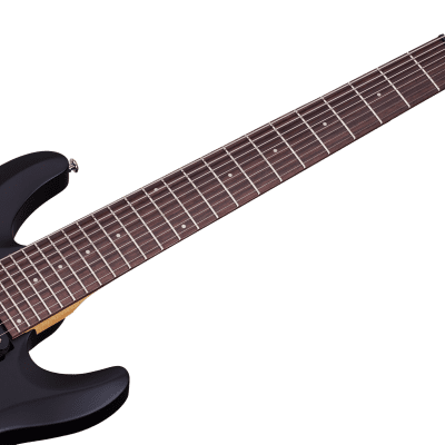 Schecter C-8 Deluxe Satin Black E-Gitarre 8-Saiter image 5