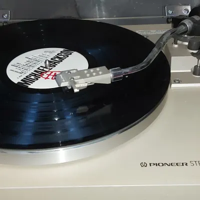 Pioneer W/empire Stylist Pl 512 Direct Drive Manual Turntable 70's Grey image 3