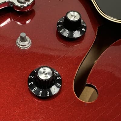 Gibson EB-2 1968 - Sparkling Burgundy Metallic WITH HARDCASE image 8