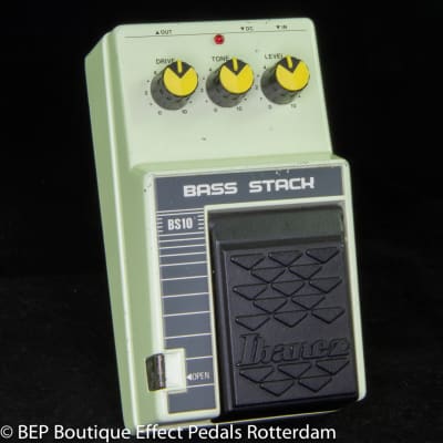 Ibanez Bs10 Bass Stack bass effect pedal demo - YouTube