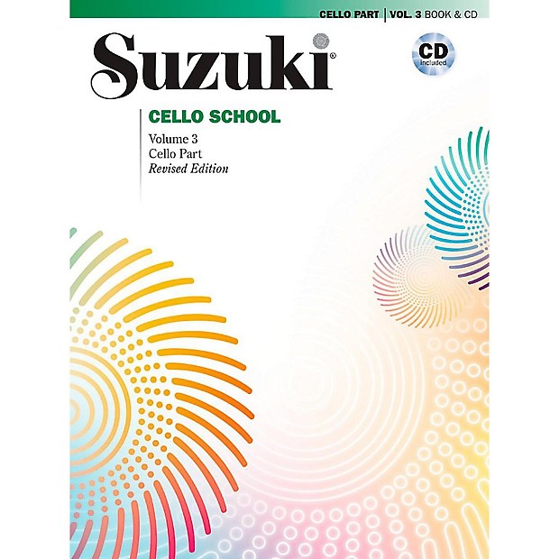 Alfred Music 00-40703 Suzuki Cello School - Cello Part Book/CD (Volume 3) - Revised image 1