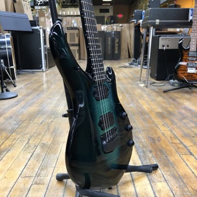 Ernie Ball Music Man John Petrucci Majesty Emerald Sky w/Hard | Reverb