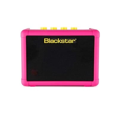 Blackstar Fly 3 Neon Limited Edition 2-Channel 3-Watt 1x3" Bluetooth Portable Guitar Amp 2021 - Present - Neon Pink image 1