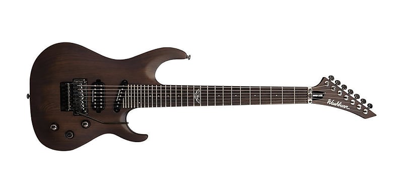 Washburn Parallaxe 29 Fret, 7-String Electric Guitar - Dark