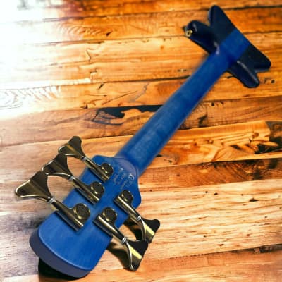 Spector USA NS-5, Custom Matte Green-Blue Burst / Pau Ferro / Haz-Lab *Bass Central Exclusive *RARE! image 18