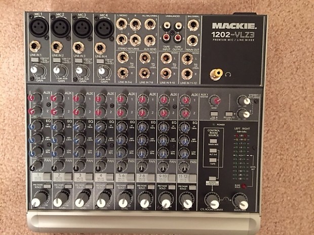 Mackie 1202-vlz3 Mixer | Reverb