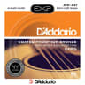 D'Addario EXP15 Coated Phosphor Bronze Acoustic Strings, Extra Light