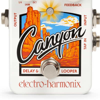 Electro-Harmonix Canyon Delay & Looper Pedal | Reverb Electro-Harmonix Canyon Delay & Looper Pedal | Reverb