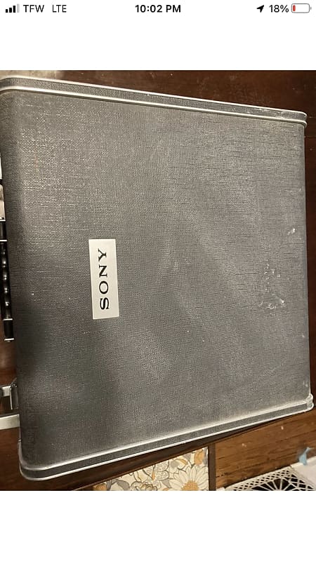 Sony Tc-600 1960-1970s 1/4 inch tube real to reel  			