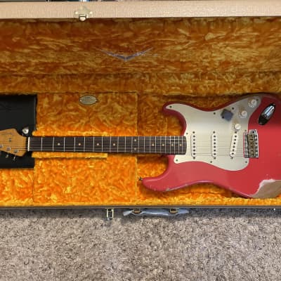 Fender Custom Shop '59 Reissue Stratocaster Roasted Aged Fiesta Red Heavy Relic (unplayed) image 2