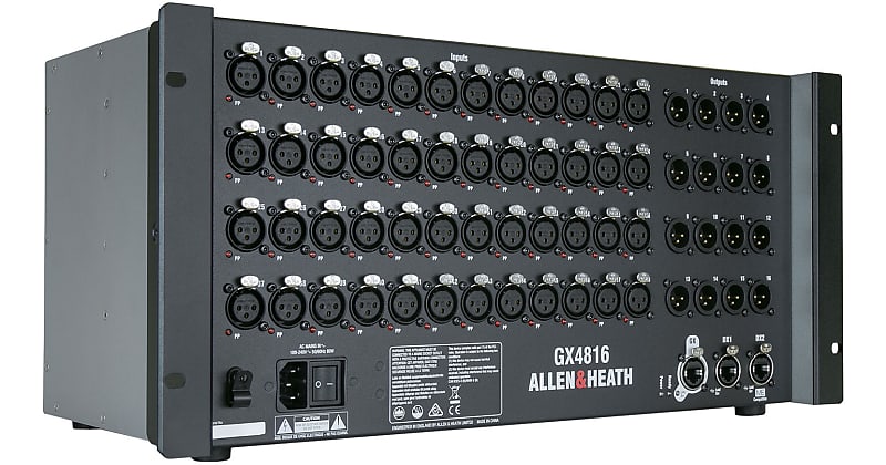 Allen & Heath GX4816 48x16 XLR In/Out Portable GX Expander with DX Sockets image 1
