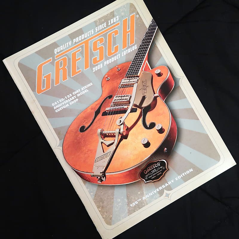 Gretsch 125th Anniversary Guitar Catalog, 2008 • As New | Reverb