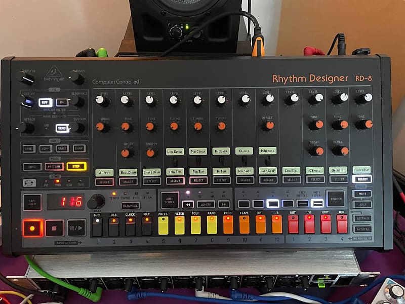 Behringer RD-8 MKII Rhythm Designer 2022- Present - Black | Reverb UK