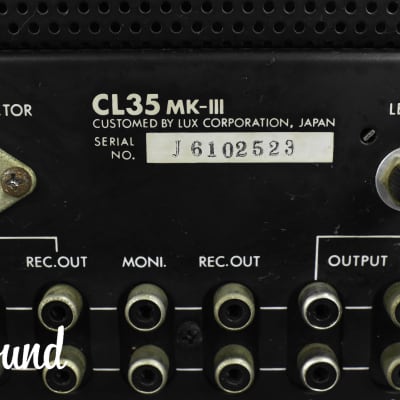Luxman CL-35 MKlll Tube Control Center Vintage Amplifier in Very Good Condition image 17