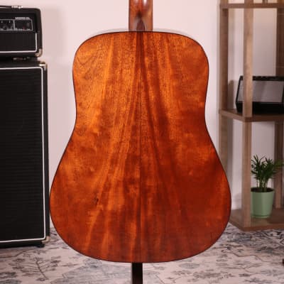 Martin Custom Shop D-14f Sinker Mahogany - Black Ebony Fretboard, Italian Alpine Spruce image 8