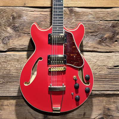 Ibanez Artcore Expressionist AMH90 Electric Guitar, Cherry Red Flat - Free shipping lower USA! image 1