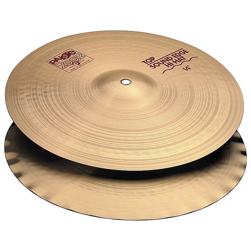 PAiSTe 2002 sound edge hi-hat 14インチ ペア-