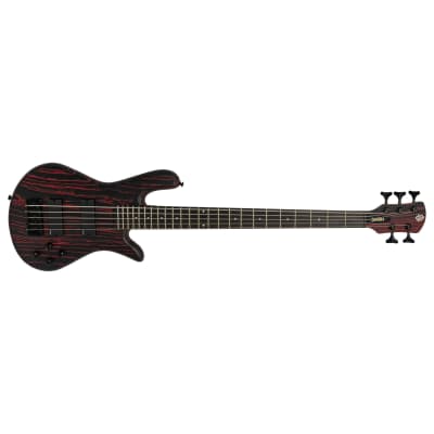 Spector NS Pulse 5 5-String Bass w/ EMG pickups - Cinder Red image 3