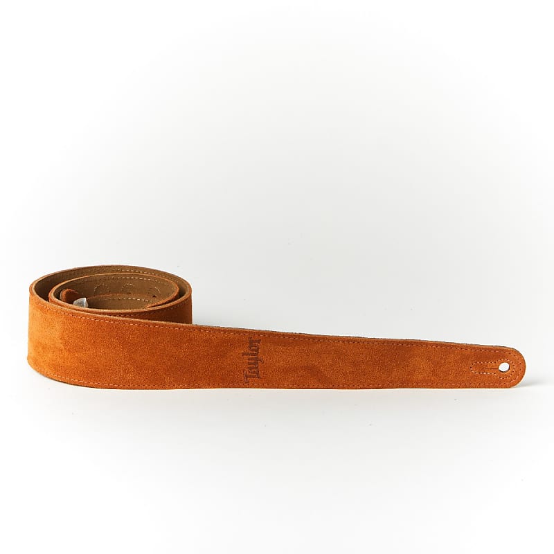 Taylor 2.5" Embroidered Suede Strap - Honey image 1