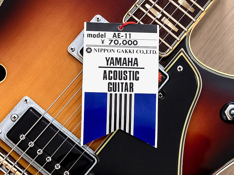 1960s Yamaha AE-11 Vintage Archtop 175-Style Electric Guitar | Reverb