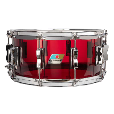 Ludwig VistaLite VL50 6.5x14-Inch 50th Anniversary Snare - Red image 1