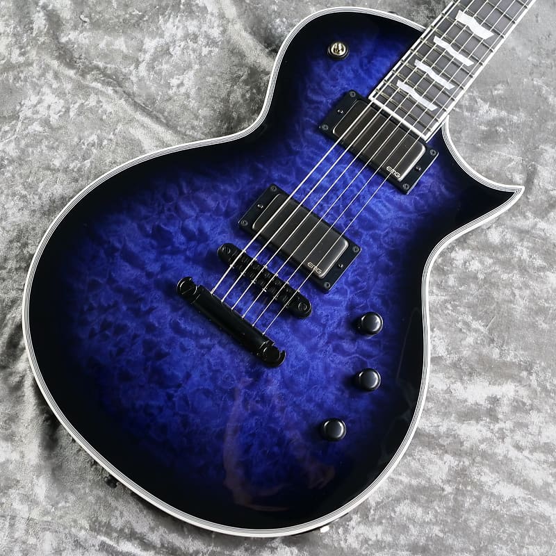 ESP E-II EC QM Reindeer Blue [Made in Japan!!]