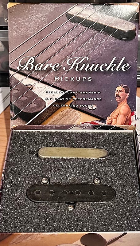 Bare Knuckle Pickups BLACKGUARD TELE® SERIES - FLAT '50 TELE SET -  Aged/Relic