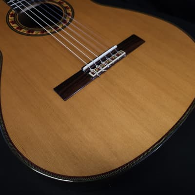 Jose Ramirez Cedar Guitarra del Tiempo Studio Classical Nylon String Guitar w/ Logo'd Hard Case image 11