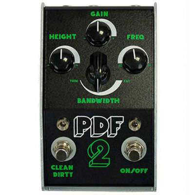 Stone Deaf PDF-2 Parametric Overdrive Guitar Effect Pedal with Adjustable Gain image 1