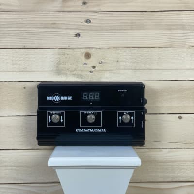 Rocktron Midi Xchange Foot Controller, Black for sale