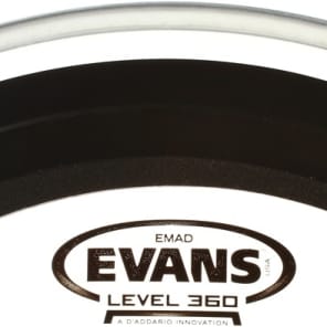 Evans EMAD Clear Bass Drum Batter Head - 16 inch image 2