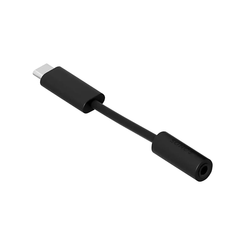 Sonos: Line-In Adapter for Era 100/300 (Connects Turntable To Sonos Era) Black  			