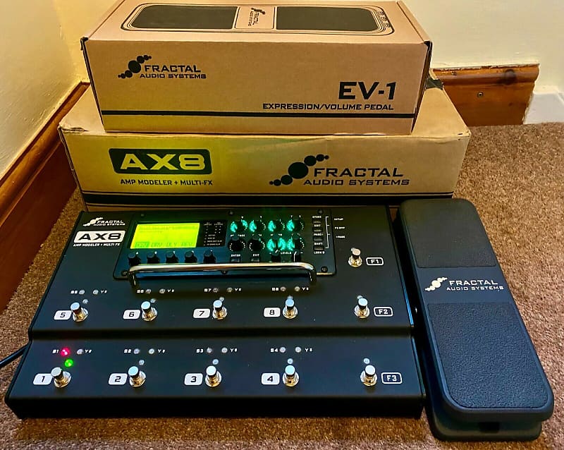 Fractal Audio AX8 & EV-1 Pedal | Reverb