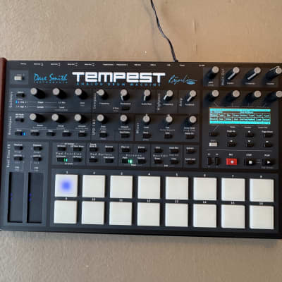 Dave Smith Instruments Tempest 6-Voice Drum Machine 2011 - 2018 - Black with Wood Sides