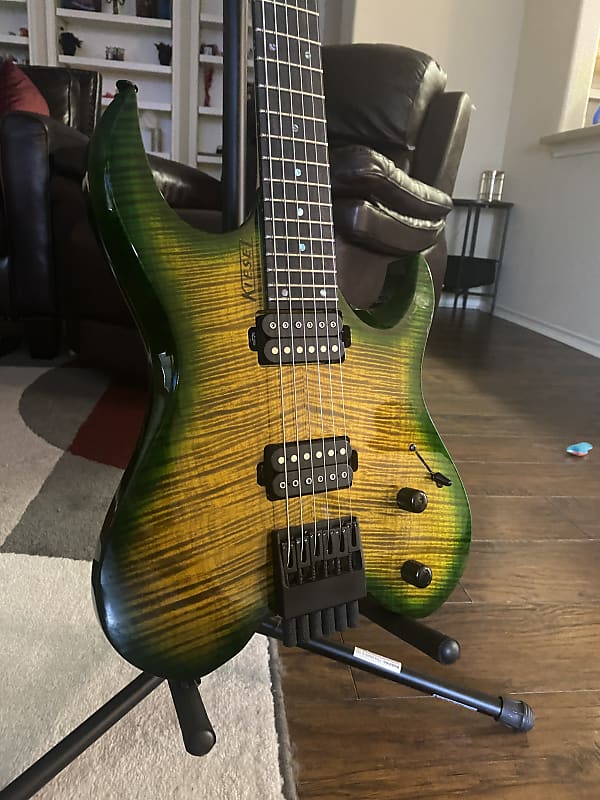 Kiesel Vader - Deep Lizardburst | Reverb