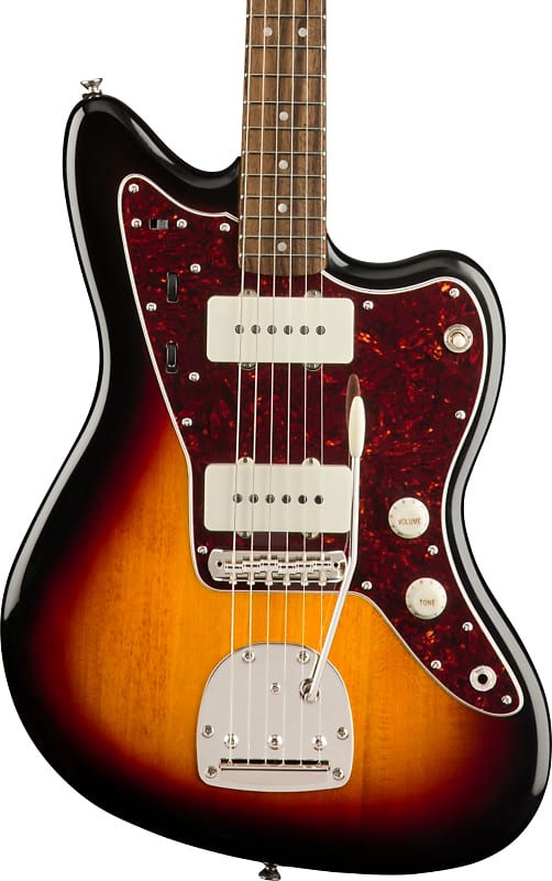 Squier Classic Vibe '60s Jazzmaster Electric Guitar, Laurel FB, 3-Color Sunburst image 1