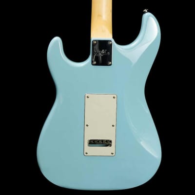 G&L Fullerton Deluxe Legacy Electric Guitar - Sonic Blue image 9