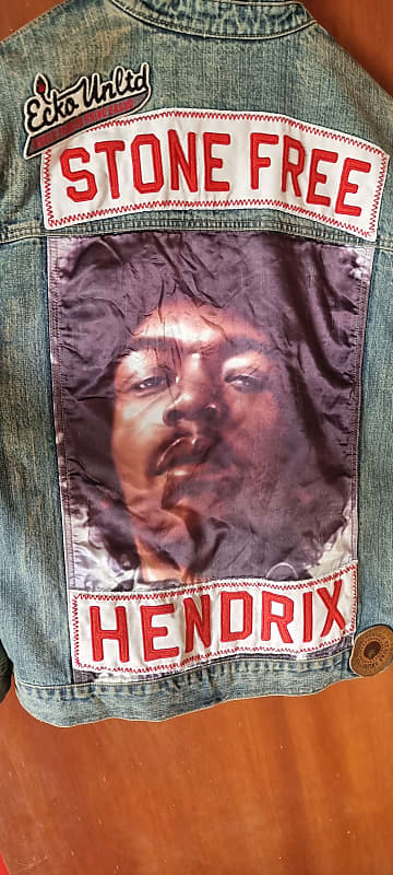 Jimi Hendrix Limited Edition Stone Free Denim Jacket Ecko Jimi Hendrix Limited Edition Stone Free Denim Jacket Ecko