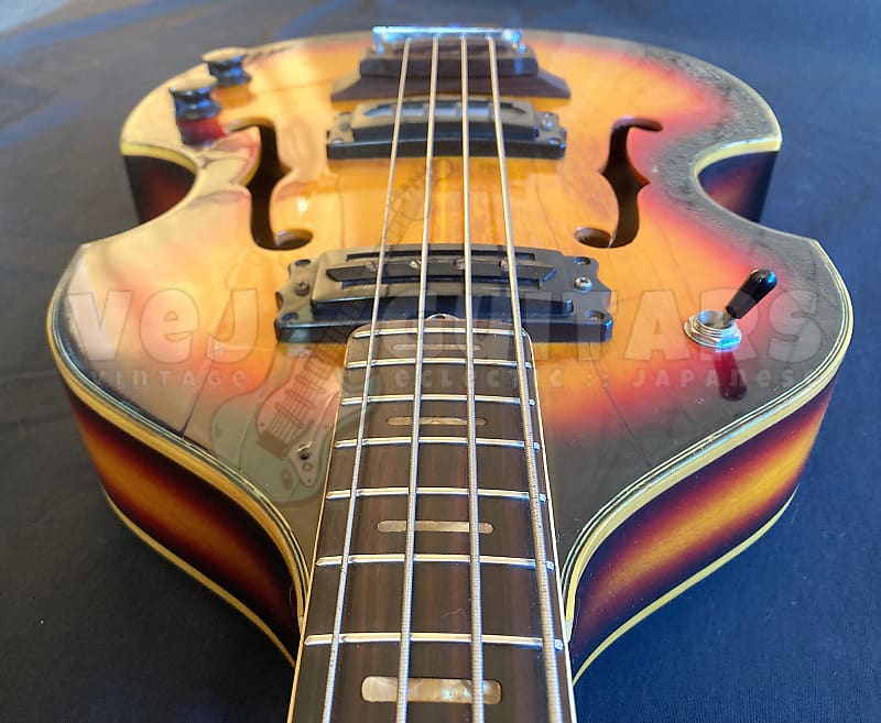 【国内正規総代理店アイテム】 MATSUMOKU VINTAGE SEB-30 HONEY TEISCO JAPAN SCROLL 1960s ベース