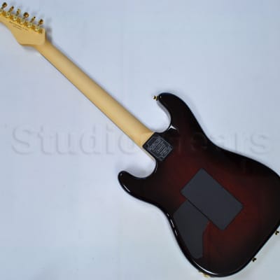 Schecter CET Koa Top USA Custom Shop Electric Guitar Tobacco Burst image 10