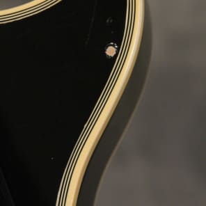 Gibson Les Paul Custom left over tremolo route 1981 Silverburst image 12