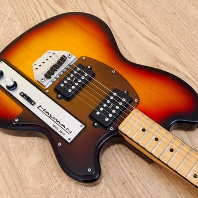 Immagine 1974 Hayman 3030 Vintage Solidbody Electric Guitar Sunburst 100% Original UK-Made, Burns - 8