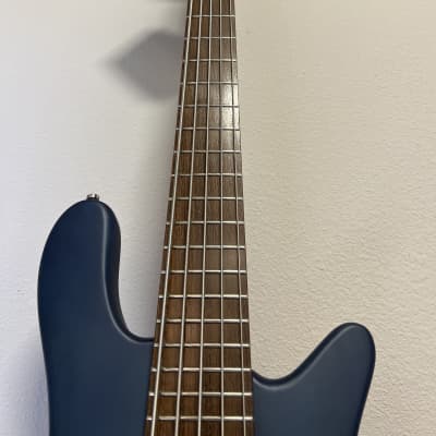 Warwick Rockbass Streamer Standard 5-String Bass-Ocean Blue Transparent Satin W/ Gig Bag image 3