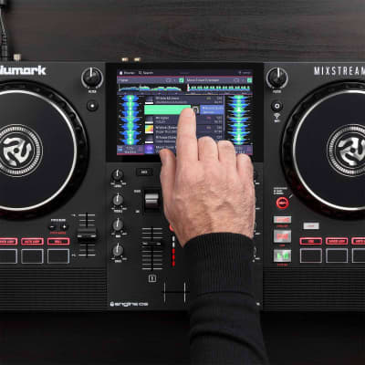 Numark Mixstream Pro Standalone DJ Console w Built-In Speakers & Wifi Streaming image 19